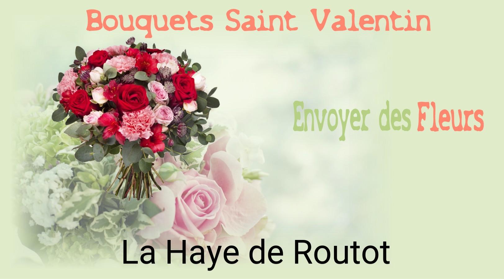 Roses de Saint-Valentin livrées à La Haye-de-Routot